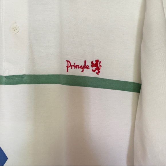 Vintage Pringle of Scotland Polo Shirt - Picture 8 of 14